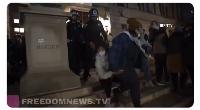 Columbia protestors throw world's biggest toddler tantrum when the cops show up