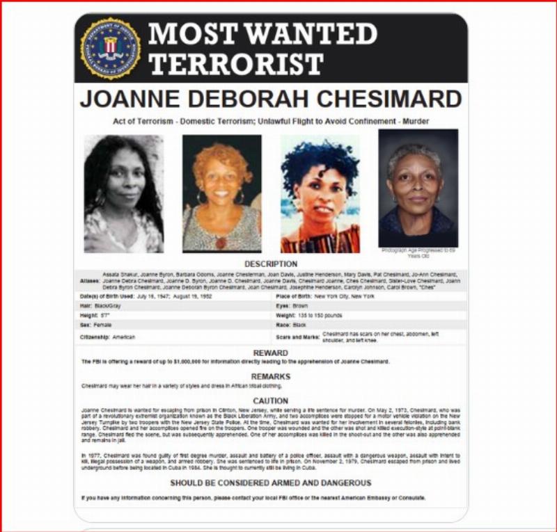 NextImg:DSA sings praises of late fugitive cop-killer JoAnne Chesimard