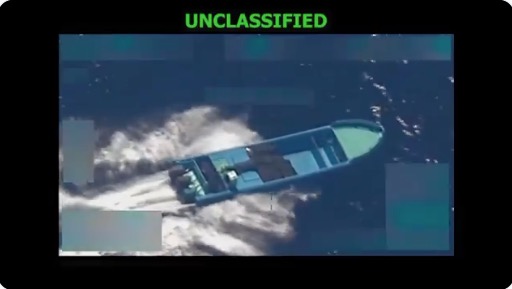 Cartel drug boat