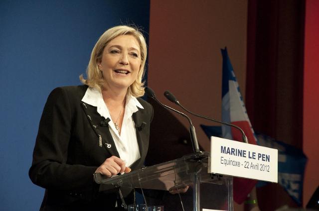 <p><em>Image: Marine Le Pen.&nbsp;&nbsp;Credit: R&eacute;mi Noyon via <a href="https://www.flickr.com/photos/remijdn/6957828536">Flickr</a>, <a href="https://creativecommons.org/licenses/by/2.0/">CC BY 2.0</a>.</em></p>