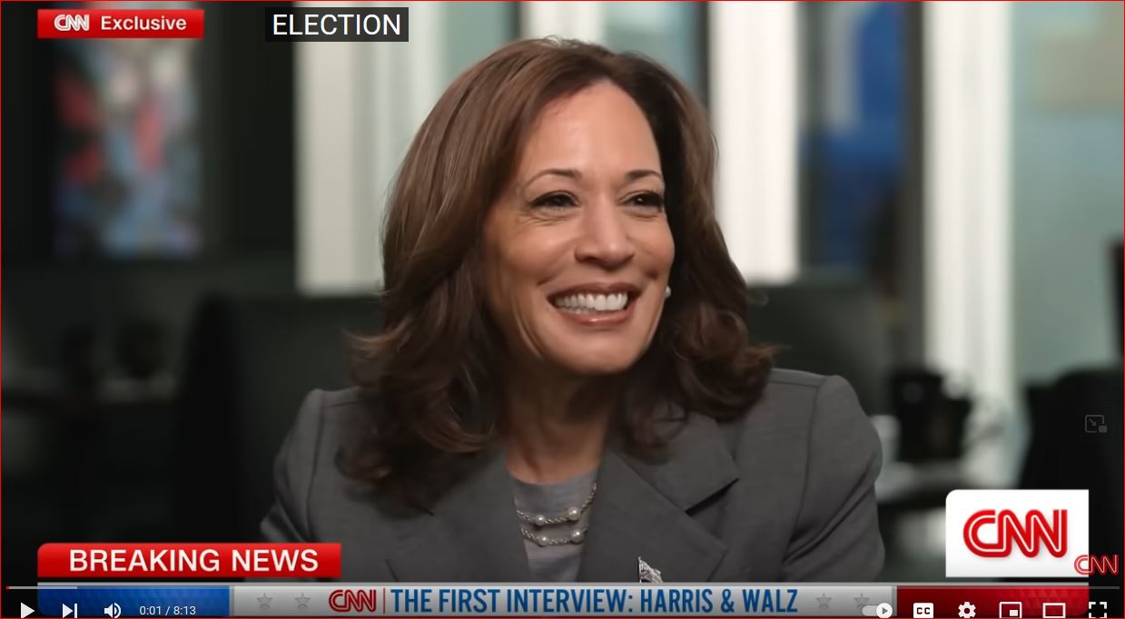 So what really was witheld from CNN's 41-minute interview with Kamala Harris?
