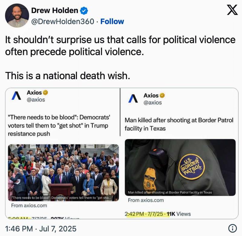 NextImg:The Civil War wasn't enough: Democrats call for blood