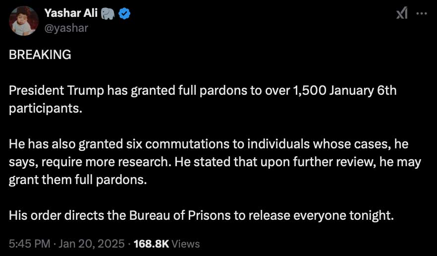 Trump II: initial observations of a new reality