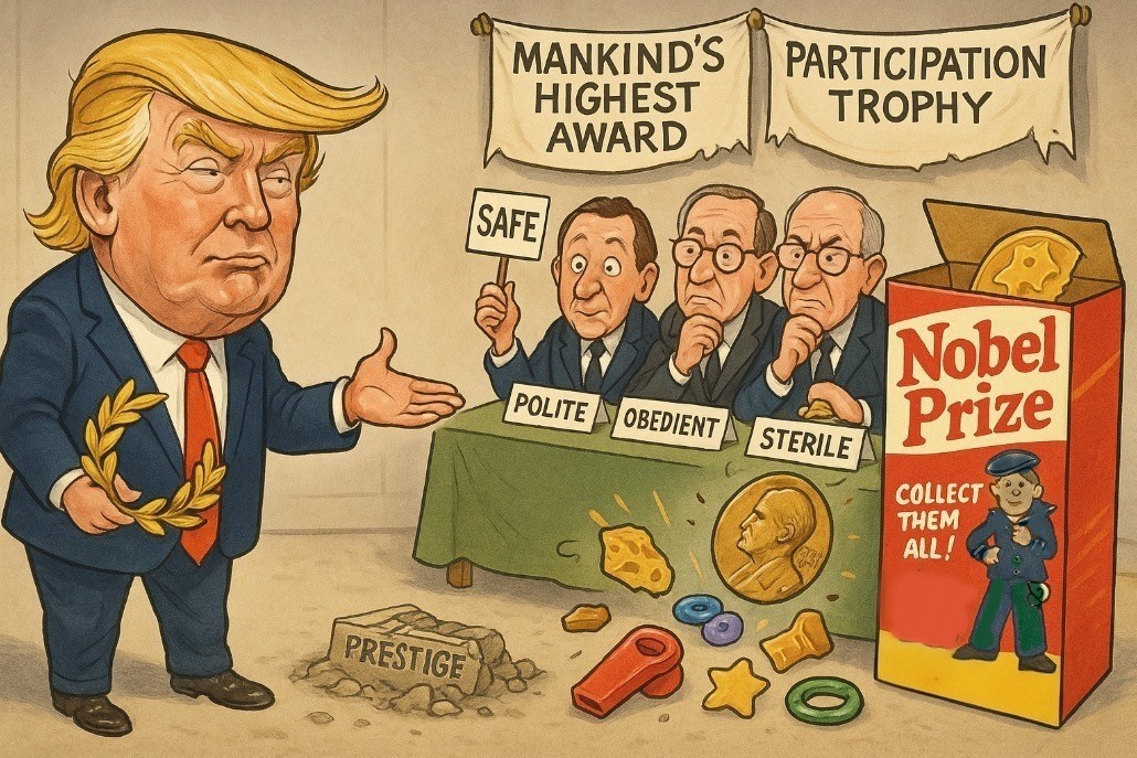 The Nobel committee’s Trump snub seriously devalued the Peace Prize