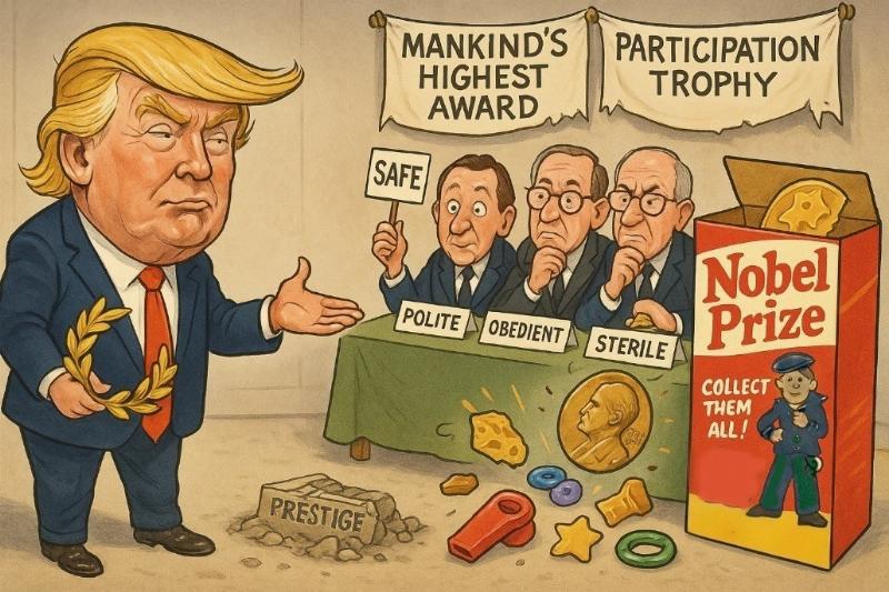 NextImg:The Nobel committee’s Trump snub seriously devalued the Peace Prize