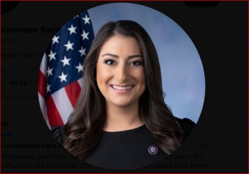 NextImg:Billionaire heiress Rep. Sara Jacobs makes a fool of herself in bid to defund DOGE