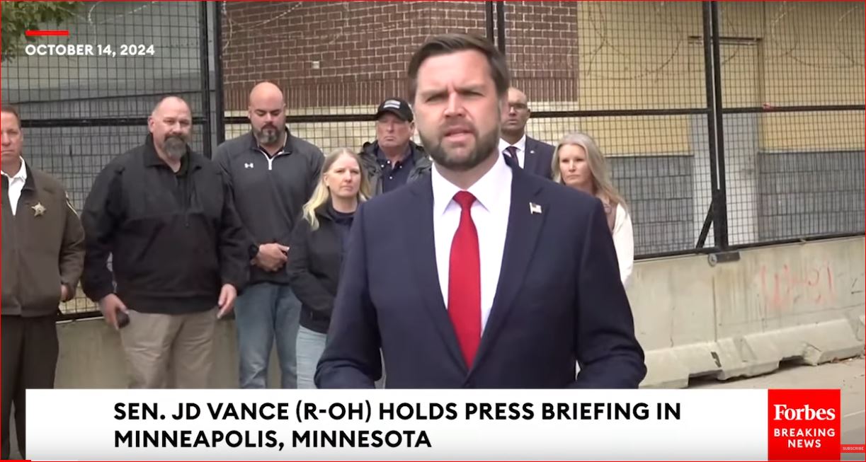 Cheers for Project 2025-29 and vice presidential heavyweight J.D. Vance