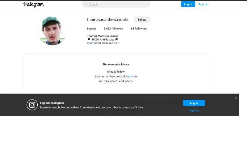 NextImg:'Scvmlord made me do it?' Screen shots from the strange social media world of Thomas Matthew Crooks