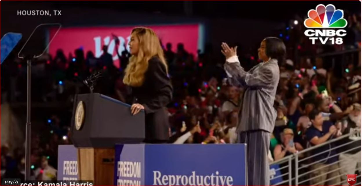 Kamala's Beyonce rally in Houston a fiasco