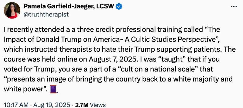 NextImg:Trump Derangement Syndrome suffering psychologists