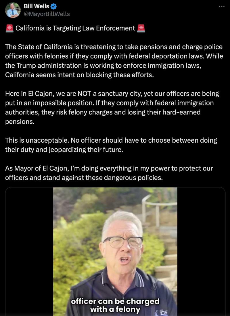 NextImg:California threatens police; what else is new?
