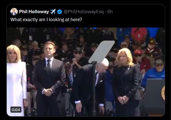 Biden makes a mess of D-Day commemoration