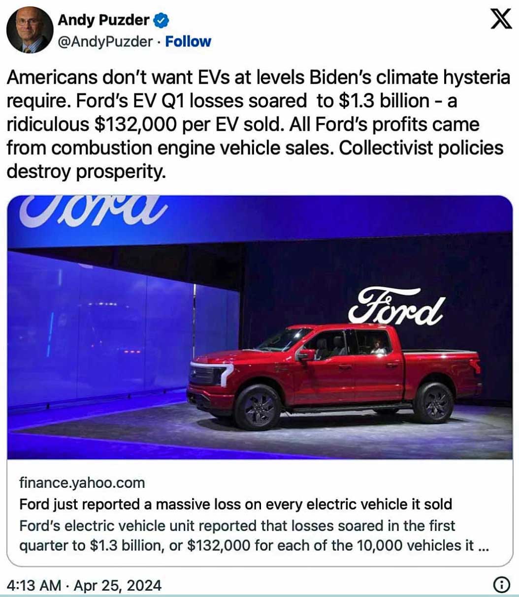 Fiscal reality finally catches up to the Ford F-150 Lightning