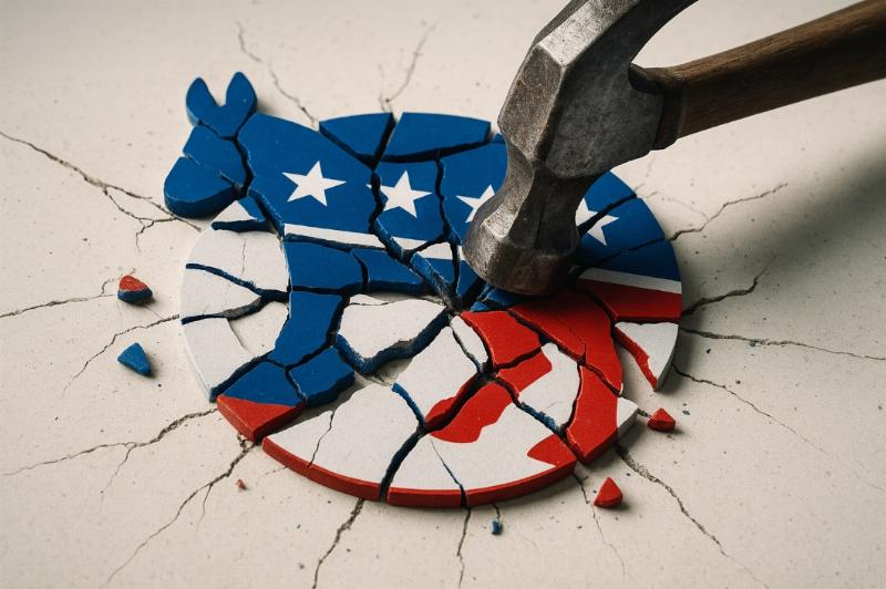 NextImg:The Democratic National Committee is broke and broken