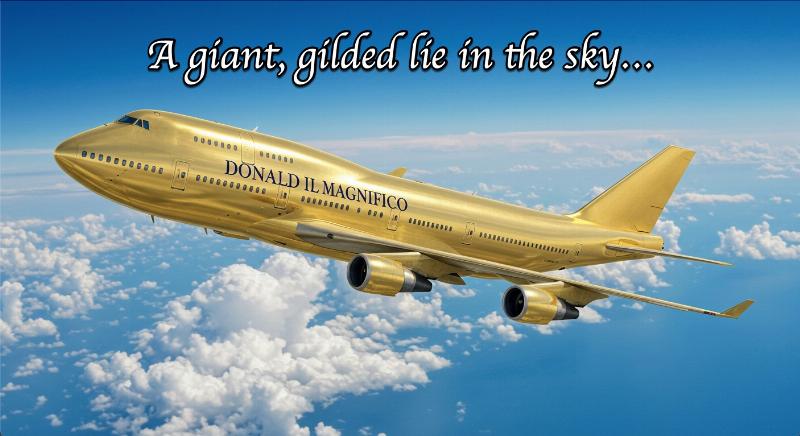 NextImg:The Qatar airplane story is fake news