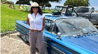 Sometimes, serendipity finds you: Meeting Irene and her fabulous classic car on a San Diego beach