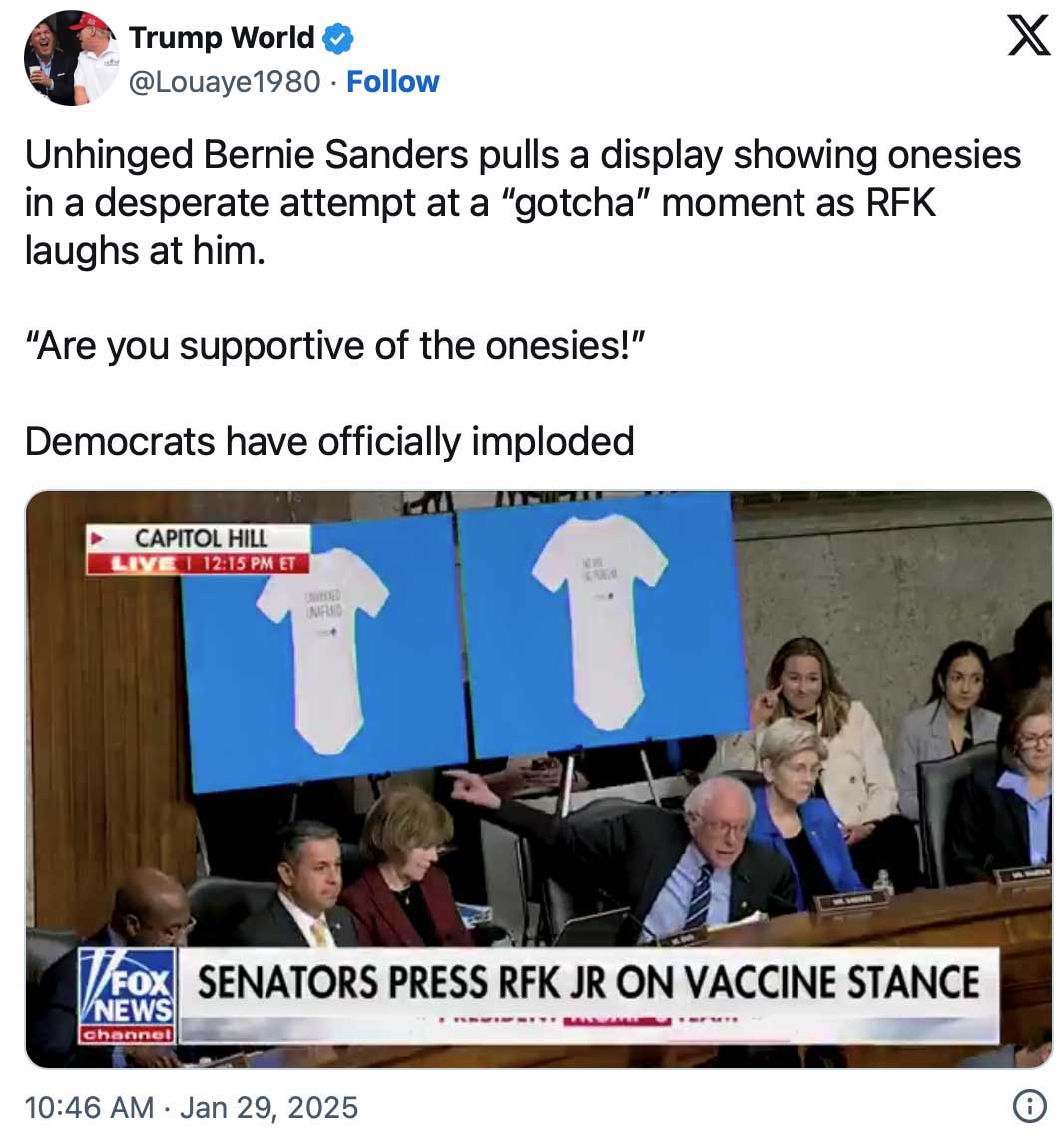 RFK Jr. vs. the establishment’s trained seals