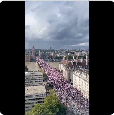 A massive London march shows that the West is finally waking up