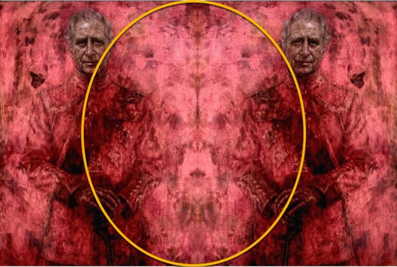 NextImg:King Charles III’s official portrait has a distinctly Satanic vibe