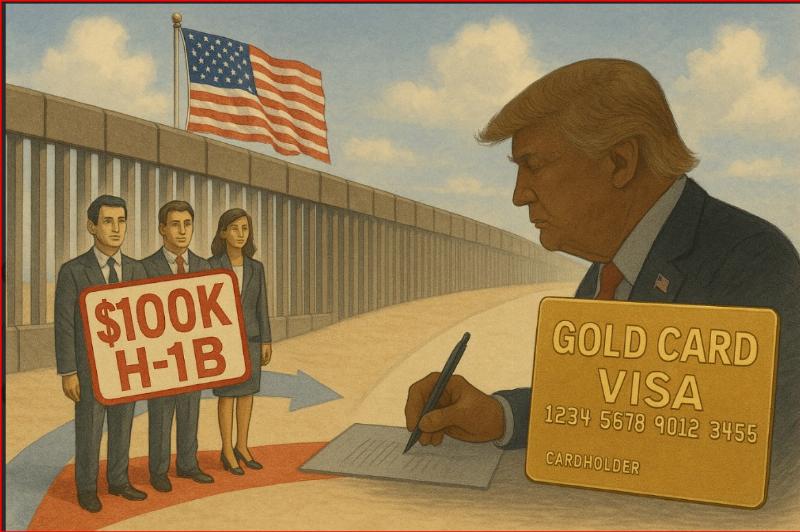 NextImg:Trump’s Immigration Reset: H-1B and Gold Card Orders Put America First