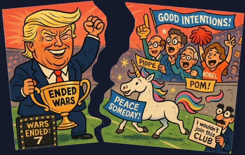 NextImg:Trump was dissed by an unserious Nobel Prize organization 