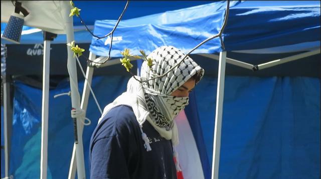 Keffiyeh at Cornell.