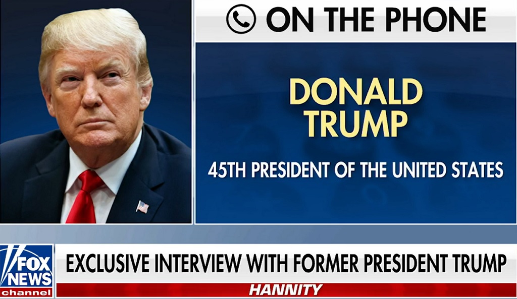 Trump breaks his recent post-debate silence with his first extensive interview Monday night