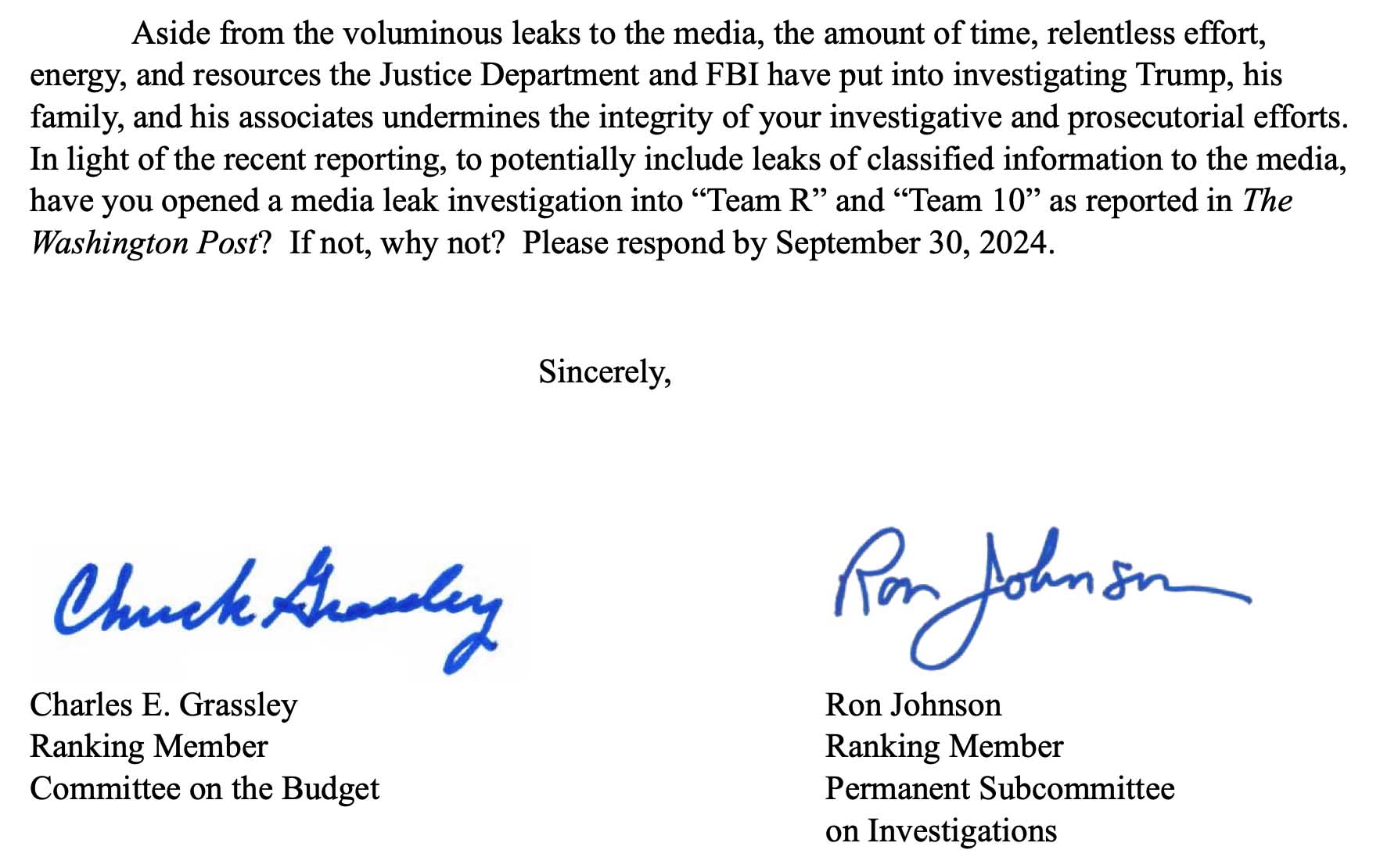 DOJ leaks may be losing their sting