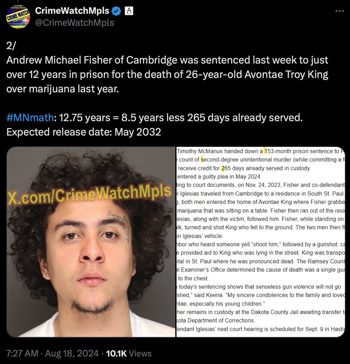 Crime rate gaslighting