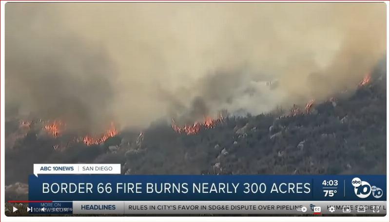 NextImg:CalFIRE confirms that illegals are setting wildfires out in San Diego's back country