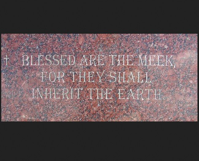 ' ... and the meek shall inherit the earth,' but not if leftists get their way