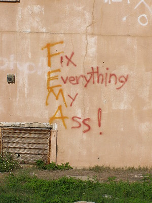FEMA broke, impotent, or disgustingly biased?