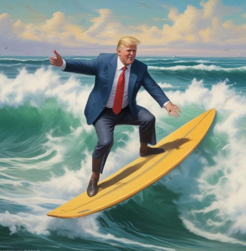 NextImg:President Trump, Tear Down That Blue Wall