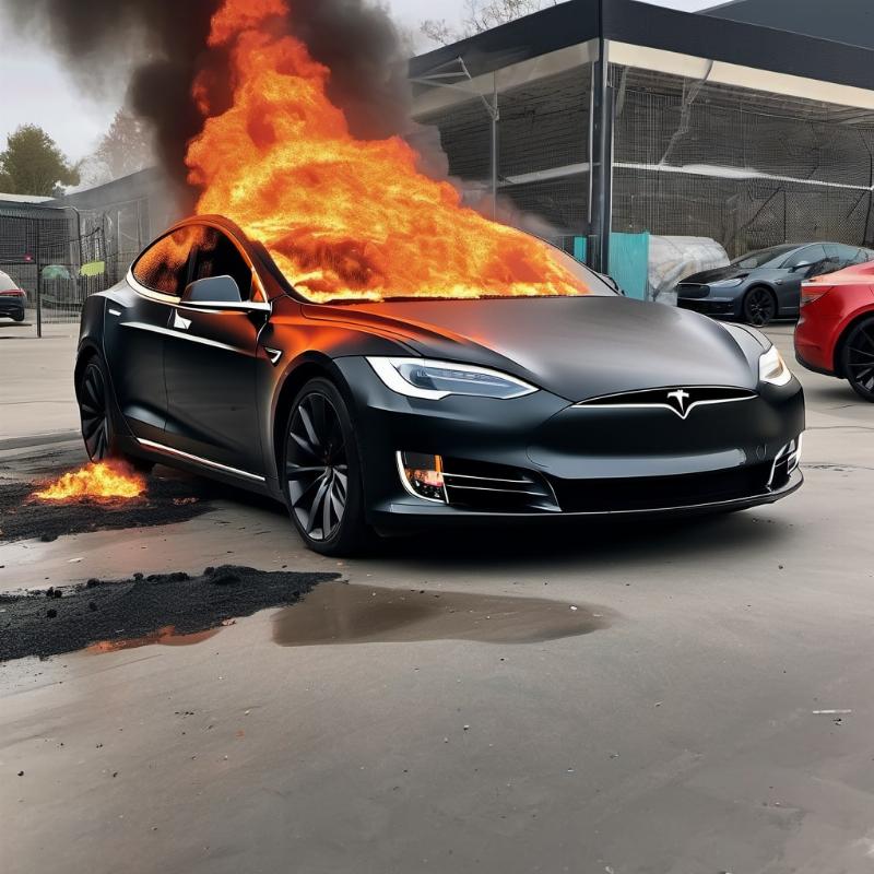 Tesla charging stations ‘intentionally’ lit on fire in Massachusetts