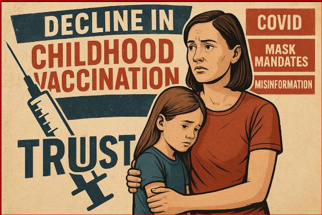 childhood vaccine illustration