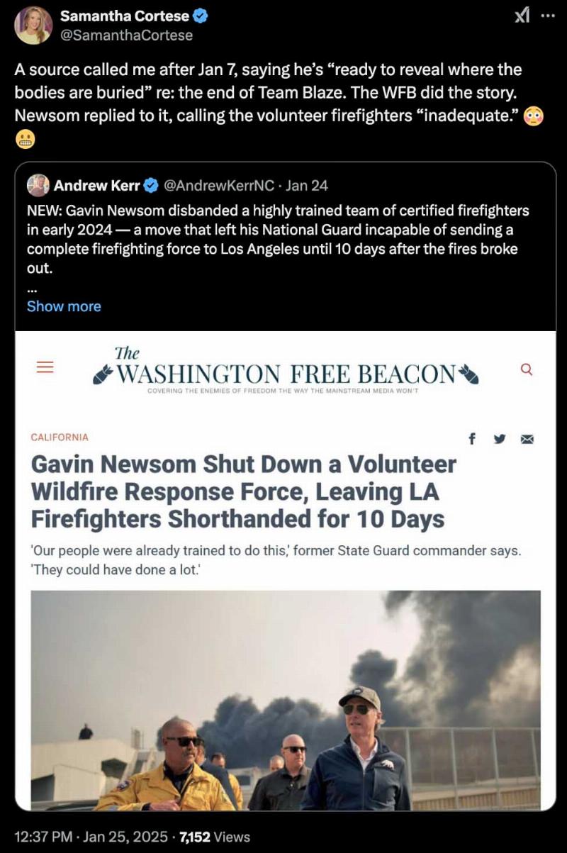 NextImg:Newsom negligence and the California fires: it's worse