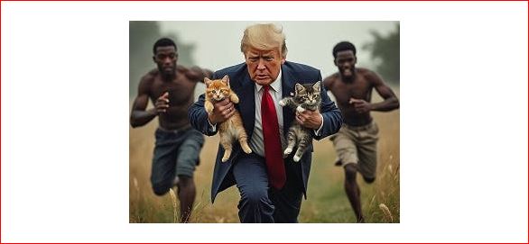 The more the press debunks the illegals-eating-cats reports, the more the memes come out 