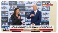 Biden mocks Catholics by making sign of the cross at abortion rally