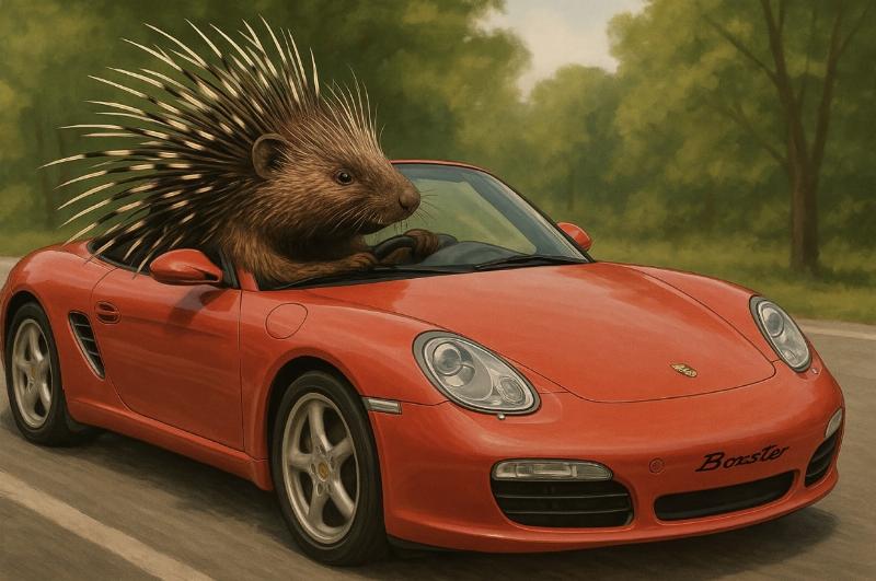 NextImg:Of porcupines and Porsches