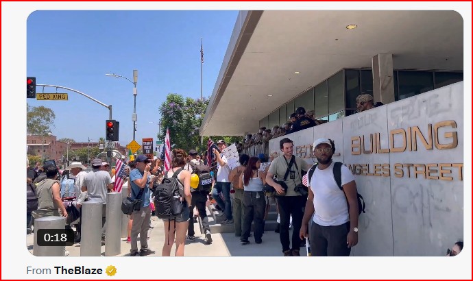It is stupefying how obnoxious and offensive Los Angeles's anti-ICE protestors have gotten