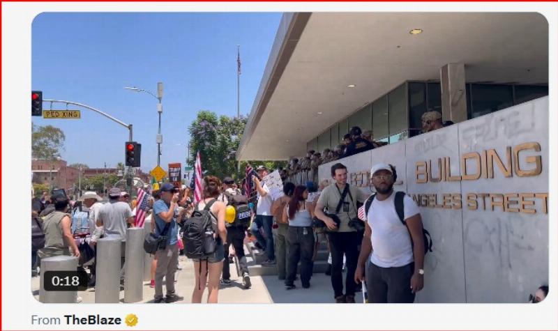 NextImg:It is stupefying how obnoxious and offensive Los Angeles's anti-ICE protestors have gotten