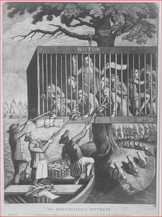 California burning and the 'Intolerable Acts'