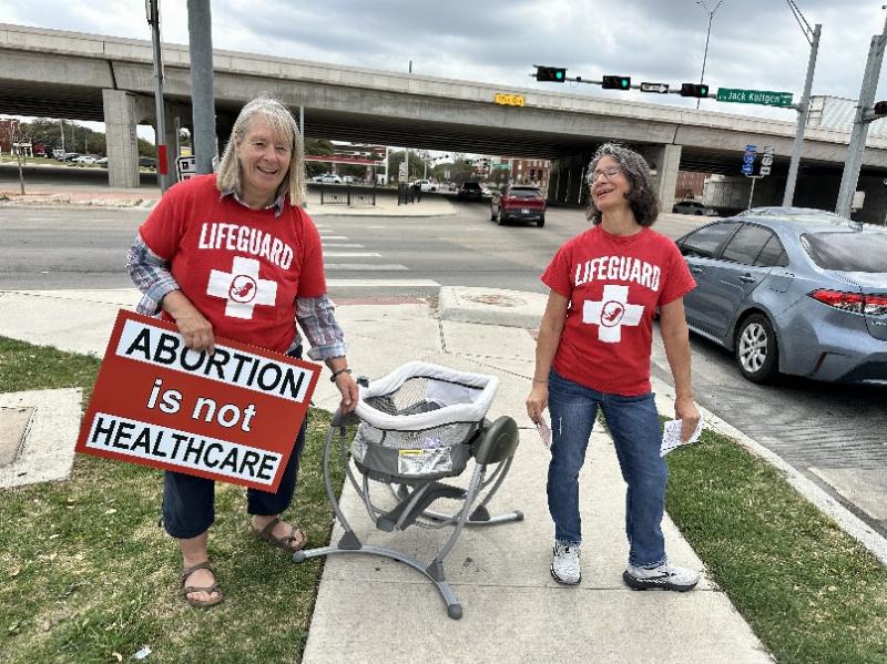 NextImg:Pro-abortionists amplify an aborton protest's impact