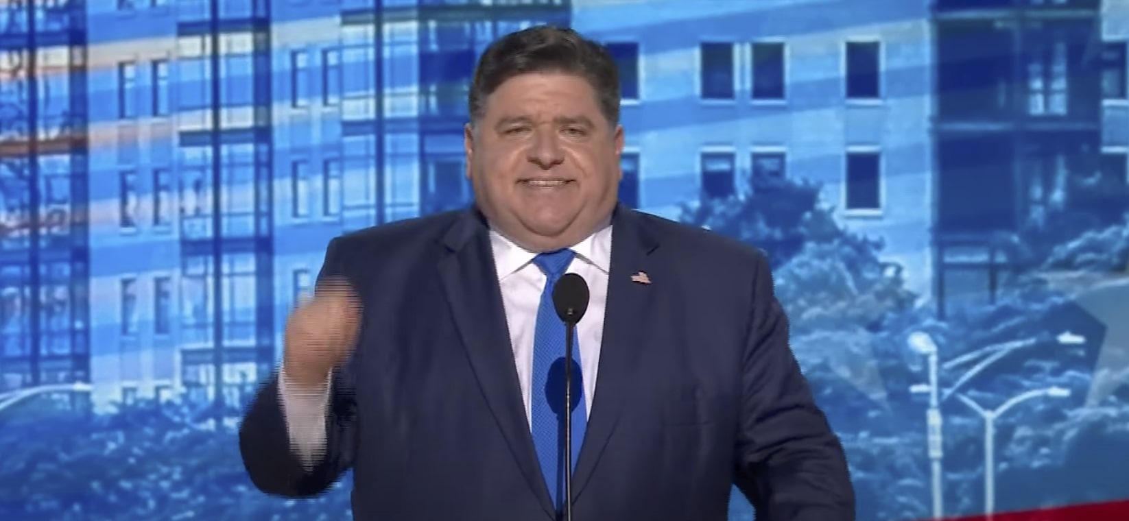 J.B. ‘Busting at the Seams’ Pritzker brags about being an ‘actual’ billionaire from DNC stage