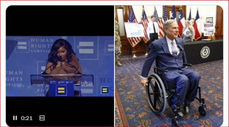 NextImg:Rep. Jasmine Crockett mocks Texas's wheelchair-bound governor Abbott as 'Gov. Hot Wheels,' then keeps digging