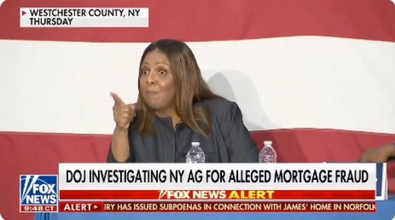 NextImg:Leftists are right that it’s not a coincidence that the DOJ is looking into Letitia James
