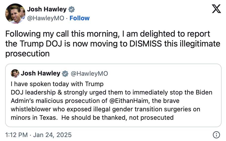 A whistleblower beats the Garland DOJ