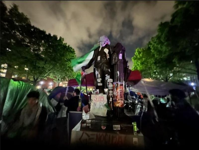 NextImg:Vandalism and defilement at George Washington University are not a 'makeover'