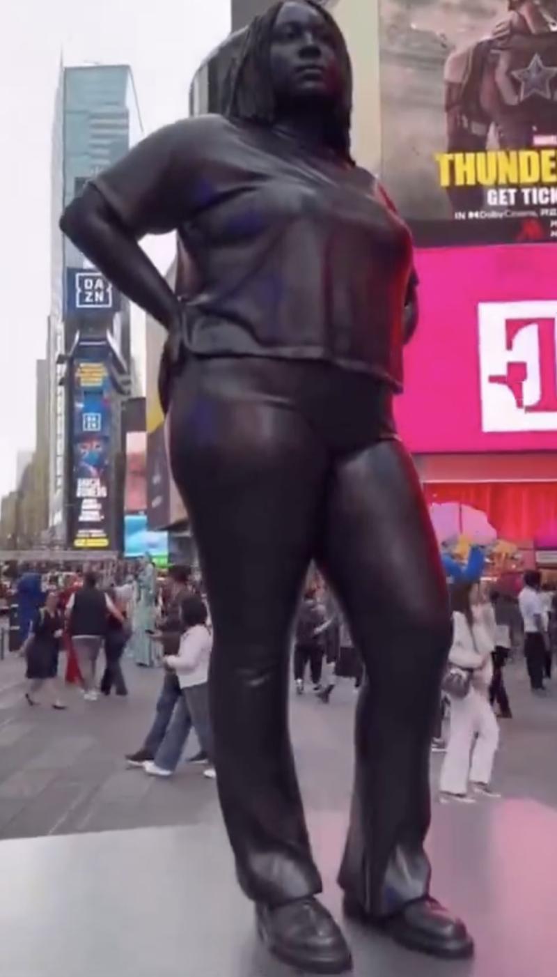 NextImg:Statues of unremarkable and unrecognizable black women replace Western civilization greats