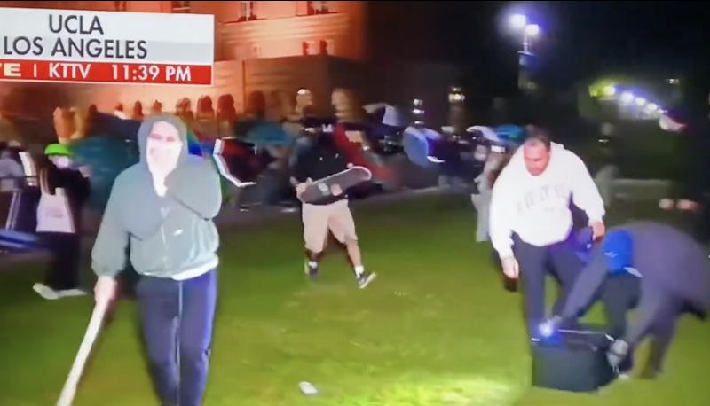NextImg:Jews fight back at UCLA and then Mayor Karen Bass sends in the police